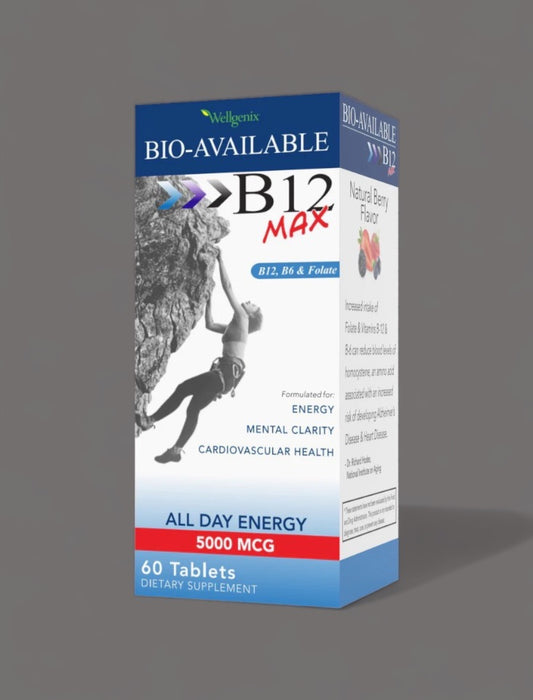 BioAvailable B12 Max 5000mcg