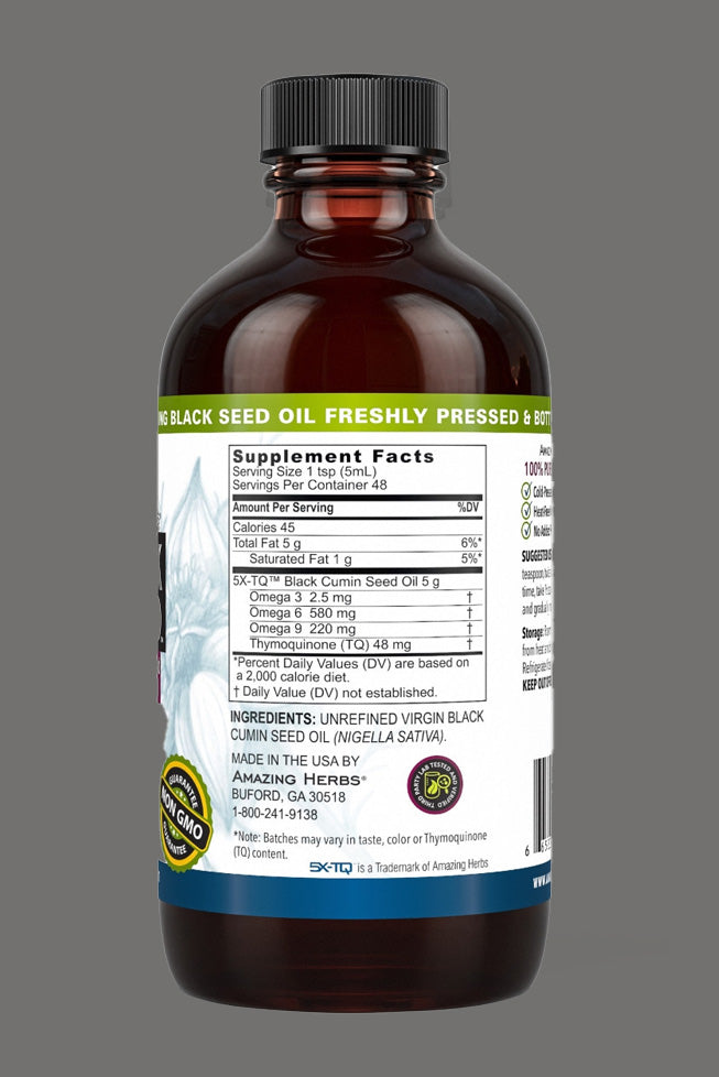Black Seed Oil 8oz.