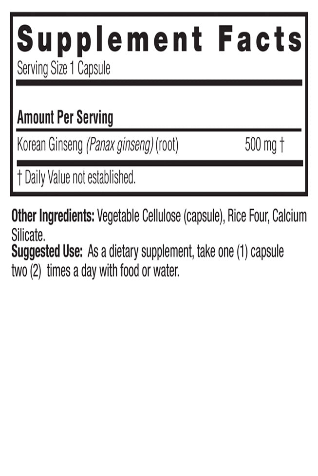 Korean Ginseng