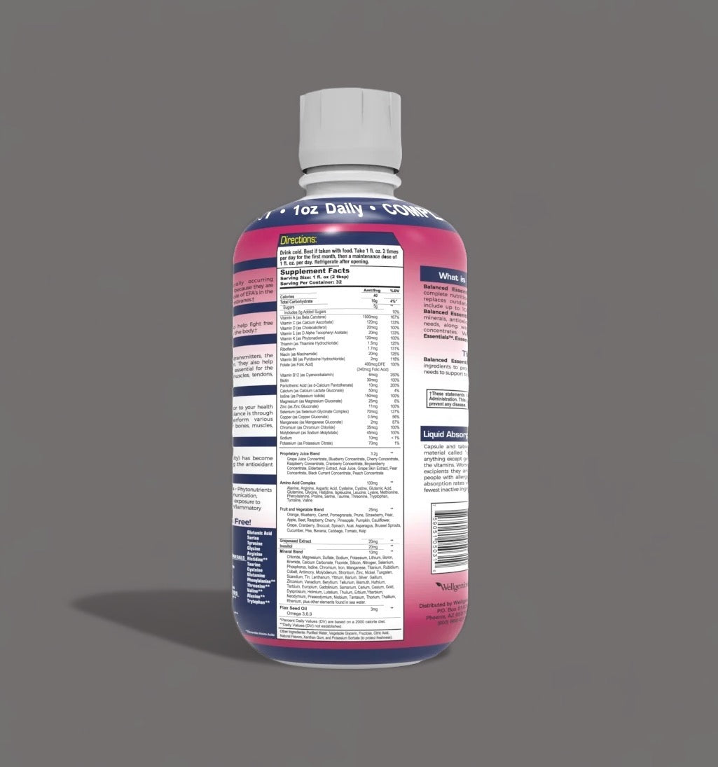 Balanced Essentials Plus Liquid Vitamins