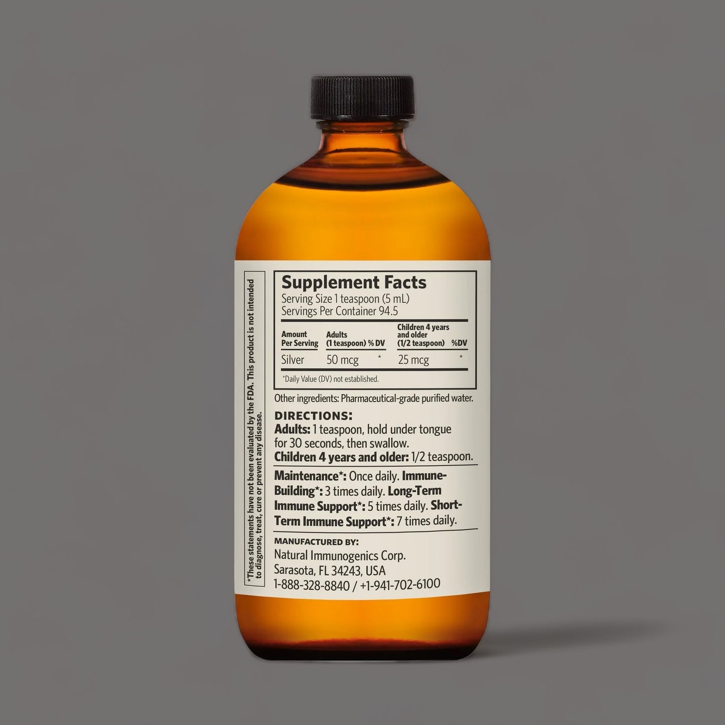 Bio-Active Silver Hydrosol - 16oz.