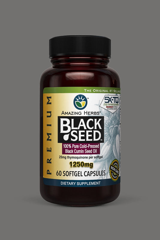 Black Seed Oil XL Softgels 1250mg
