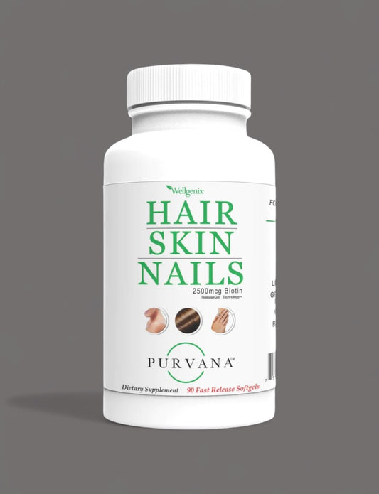 Purvana Hair, Skin, & Nails 90ct