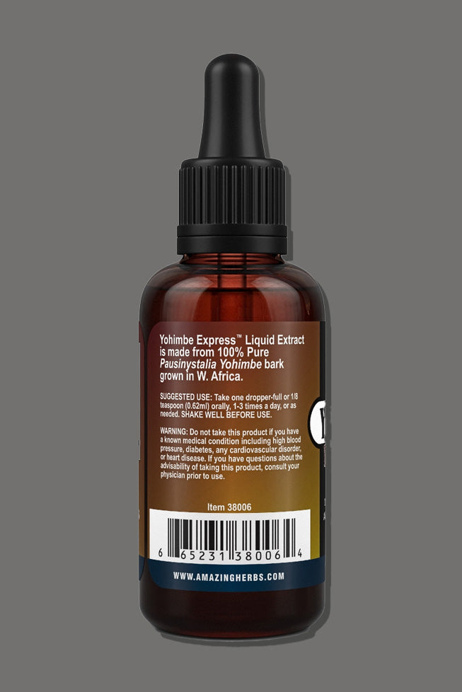 Yohimbe Express Liquid Extract 1oz.